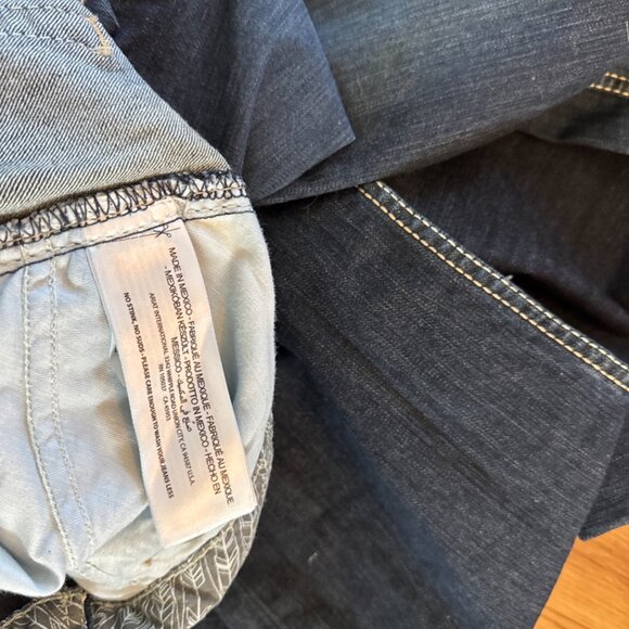 Ariat REAL Perfect Rise Arrow Danna Jeans Bootcut Dark Rise Western 33XL - Picture 8 of 9